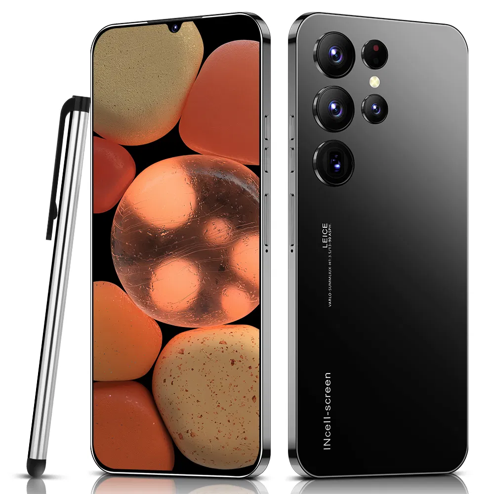 Viqee Mobile Phones Brand New Android Smart Phone S23 Ultra+ 2GB 16GB, 4GB 64GB, 8GB 512GB, 16GB 1tb Smartphone, OEM/ODM Ready in Stock