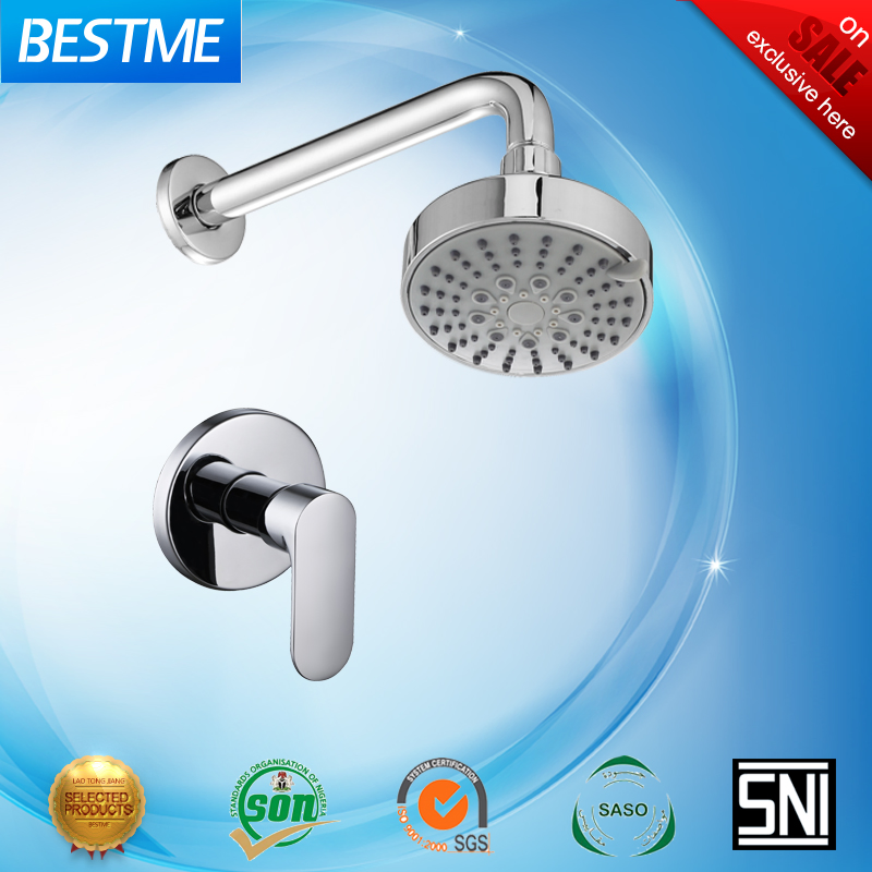 Project Bathroom Rainfall Sprinkler Shower Set for Hotel Stainless Steel Hard Shower (BF-9065A)