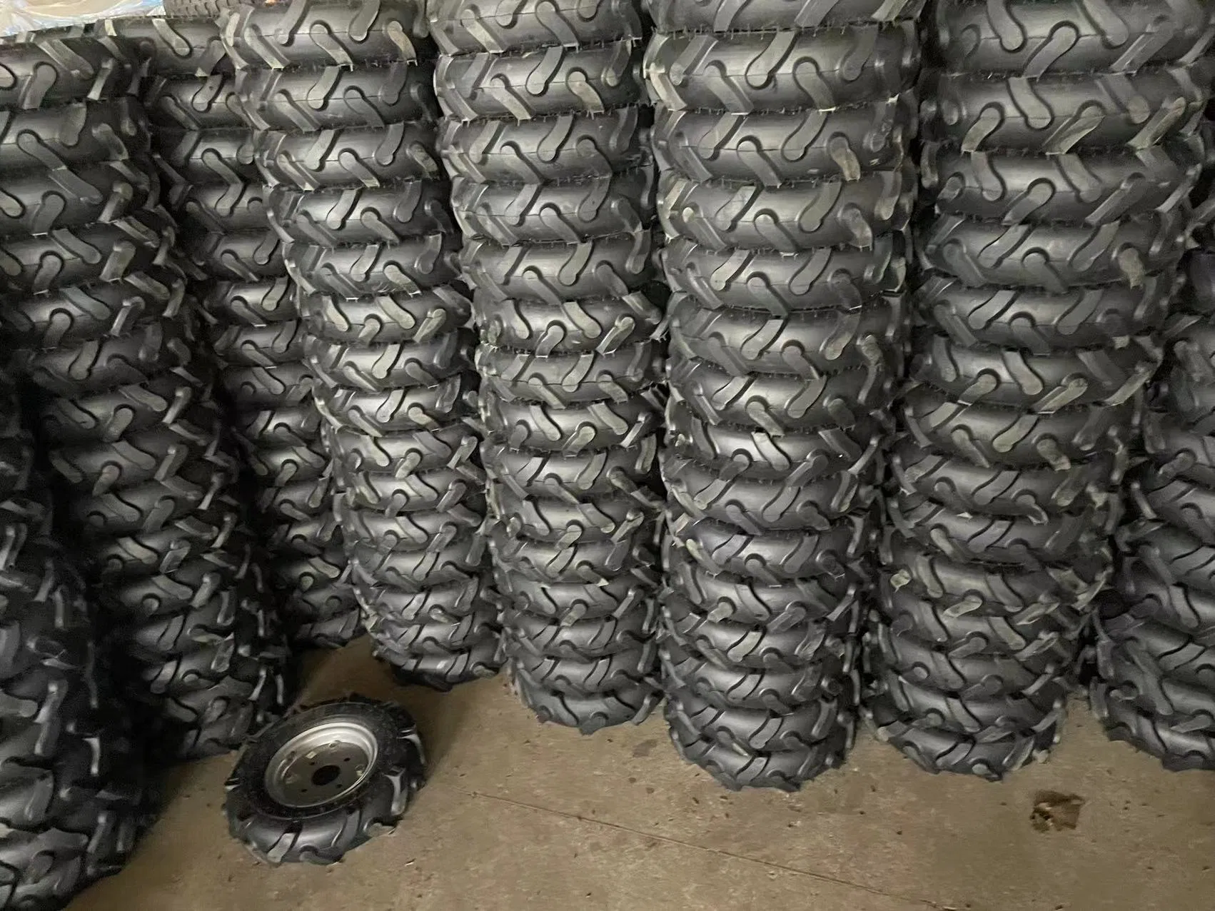 Micro Cultivator Wheel High Quality Tyre Wheelbarrow Wheel16 Inch Pneumatic 400-8 Wheel