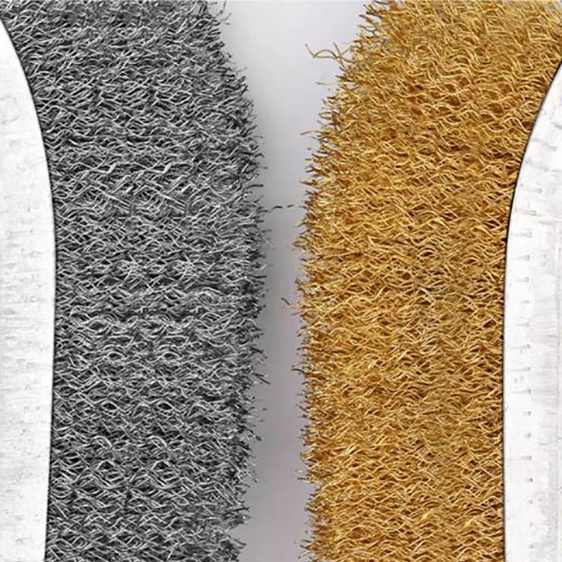 Steel Wire Brush, Knife Type, Durable, for Rust Cleaning & Surface Finishing