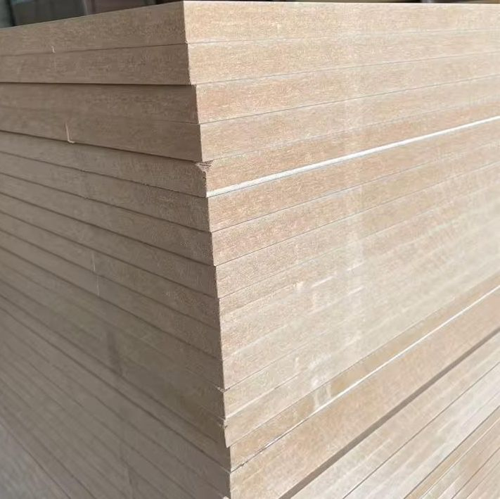 Home Decor Decoration Materials Furniture Panels Office Ecological Board Wardrobe Kitchen Cabinet MDF HDF Fiberboard