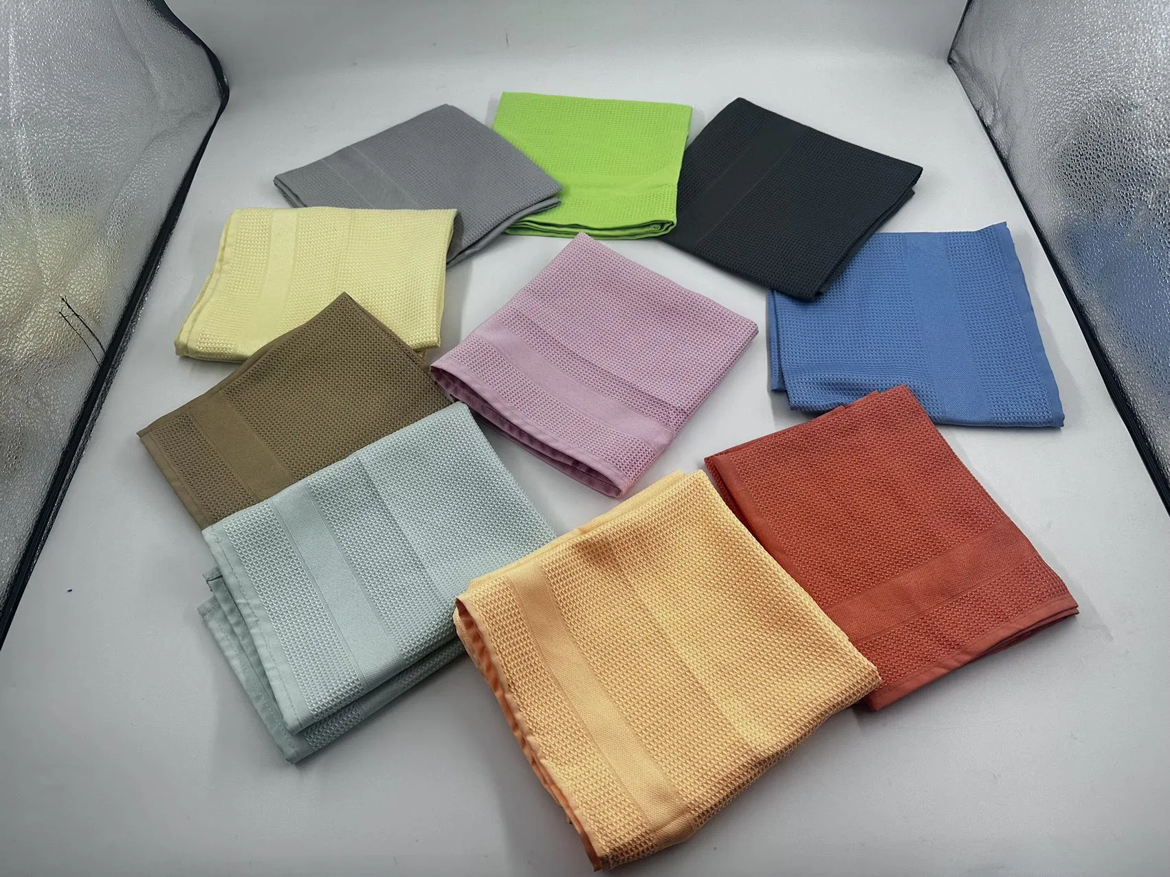 Wholesale Housewares Kitchen Cleaning Cloth Microfiber Waffle Weave Towel