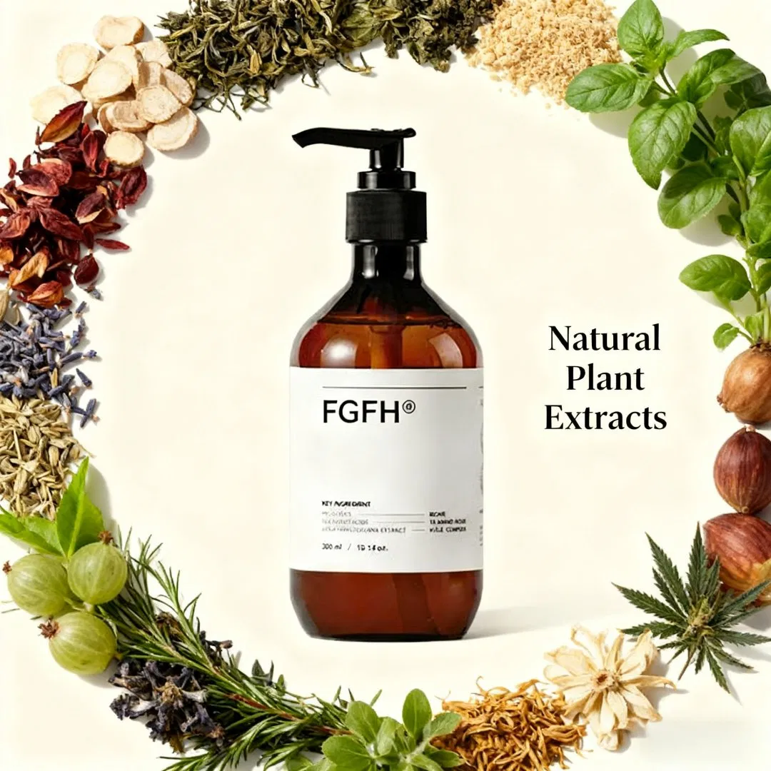 Scalp Cleansing Nourishing and Anti Dandruff Shampoo Plant Extract Essence Shampoo