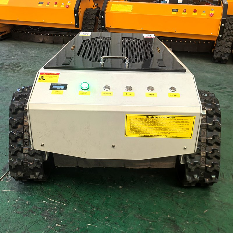 Мини-робот газонокосилка с дистанционным управлением