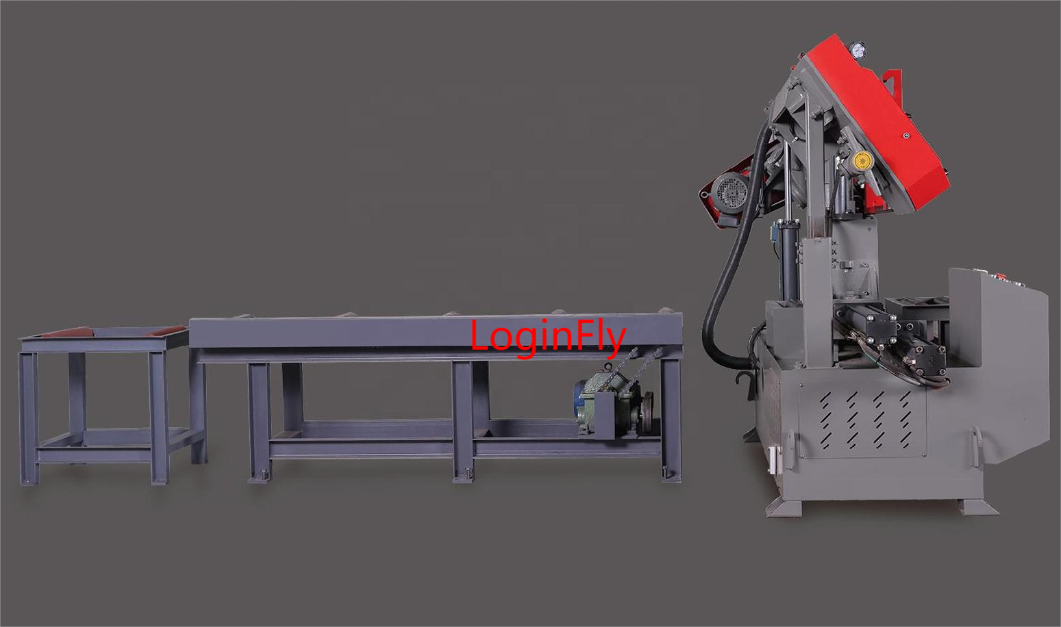 Ленточная пила по металлу горизонтальная автоматическая