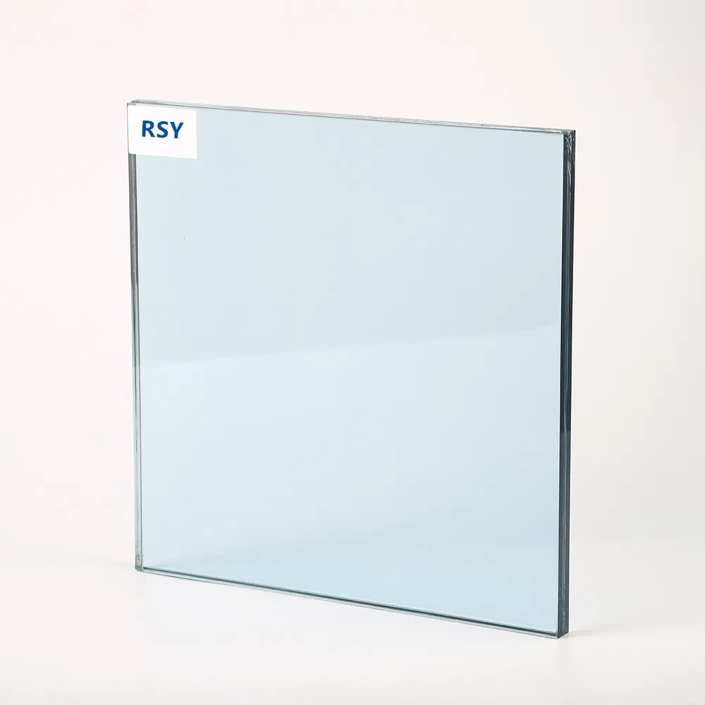 Ocean Blue Safety Laminated Glass for Building Construction