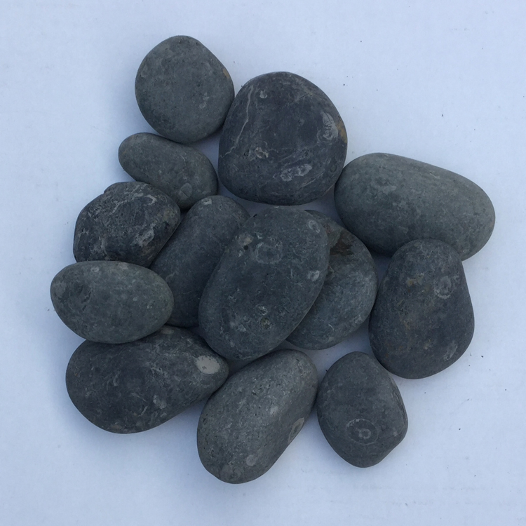 2-3cm Black Natural Pebble Stone