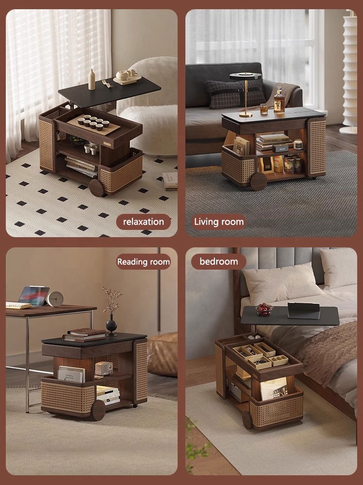 Мебель для гостиной массив дерева диван столик шкаф тележка