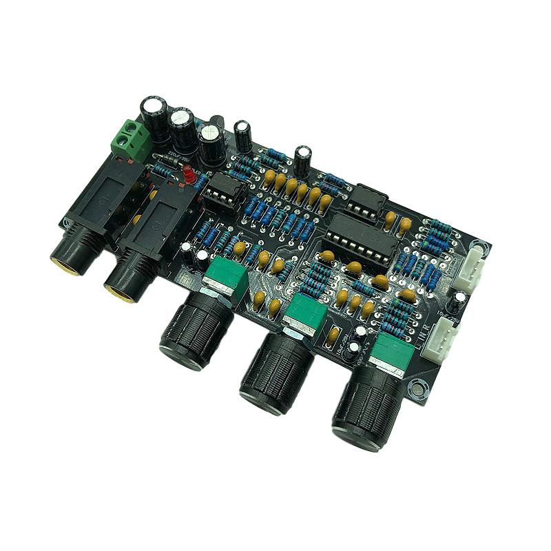 Xh-M273 PT2399 Digital Microphone Amplifier Board Reverberation Karaoke Ok Reverb Amplifier Ne5532 Pre Amplifier Tone Board