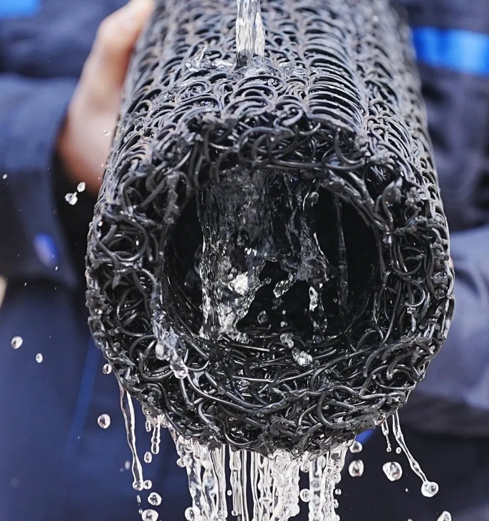 Hot Sale Water Permeable Pipe Plastic Blind Ditch for Engineering Projects
