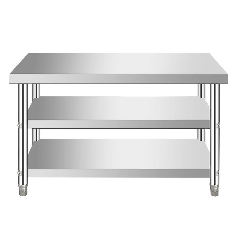 Прочный стол из нержавеющей стали для коммерческих кухонь