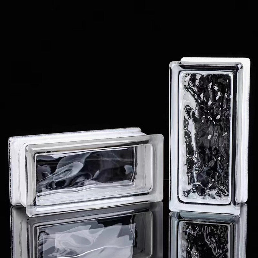 Hot-Sale Super Clear Solid Glass Bricks for Bathrooms / Living Rooms / Bars / KTV