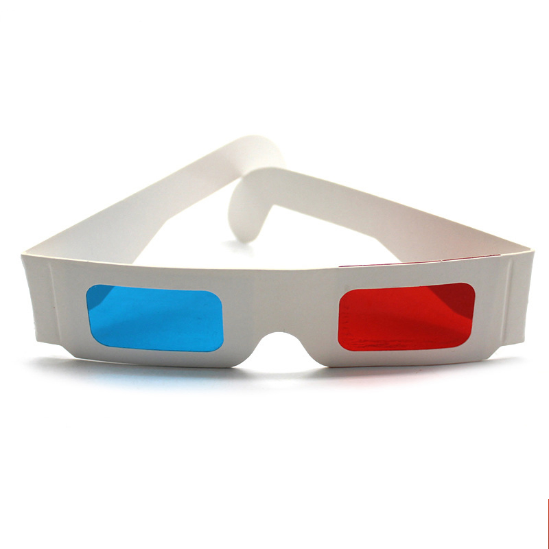 Wholesale Red and Cyan Paper 3D Glasses Cheap Price