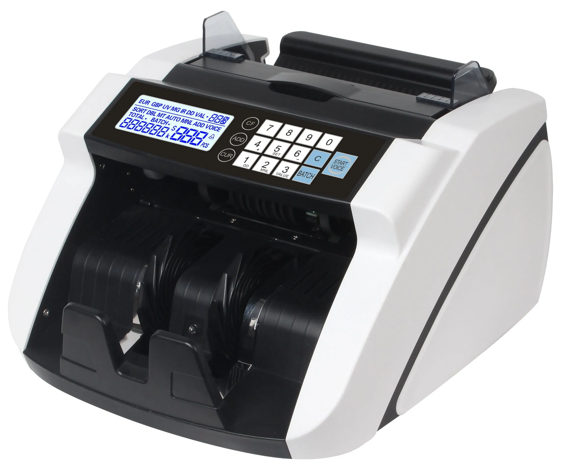 Financial Equipment Bill Counters Money Counter with UV Mg IR Dd Banknote Value Counter Cashing Counting Bill Counting Machines Banknote Counter