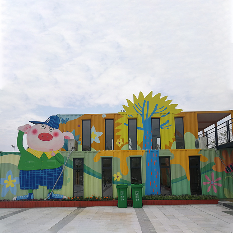 Cretive Architecture B&B Hotel Sales Department Office Container Housing for Sale