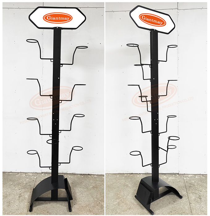 Стойка для шляп металлическая вертикальная