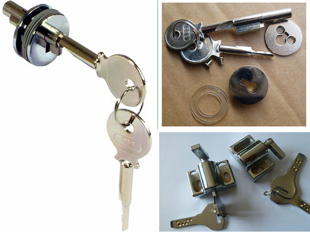 Glass Lock, Window Lock, Cabinet Door Lock Al-2107