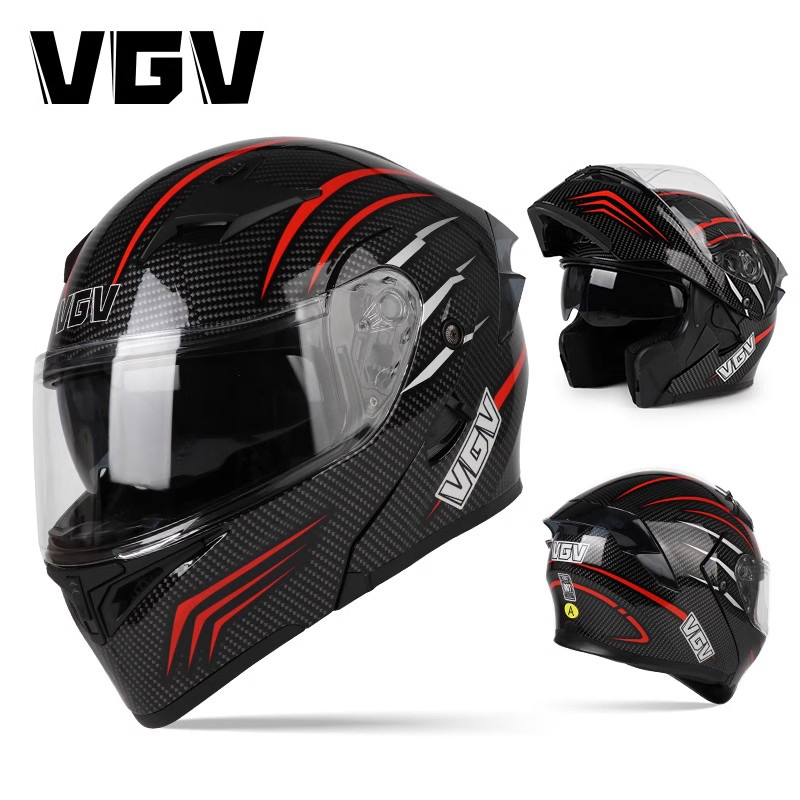 Мотошлем Vgv-91 с регулируемой подушкой щеки