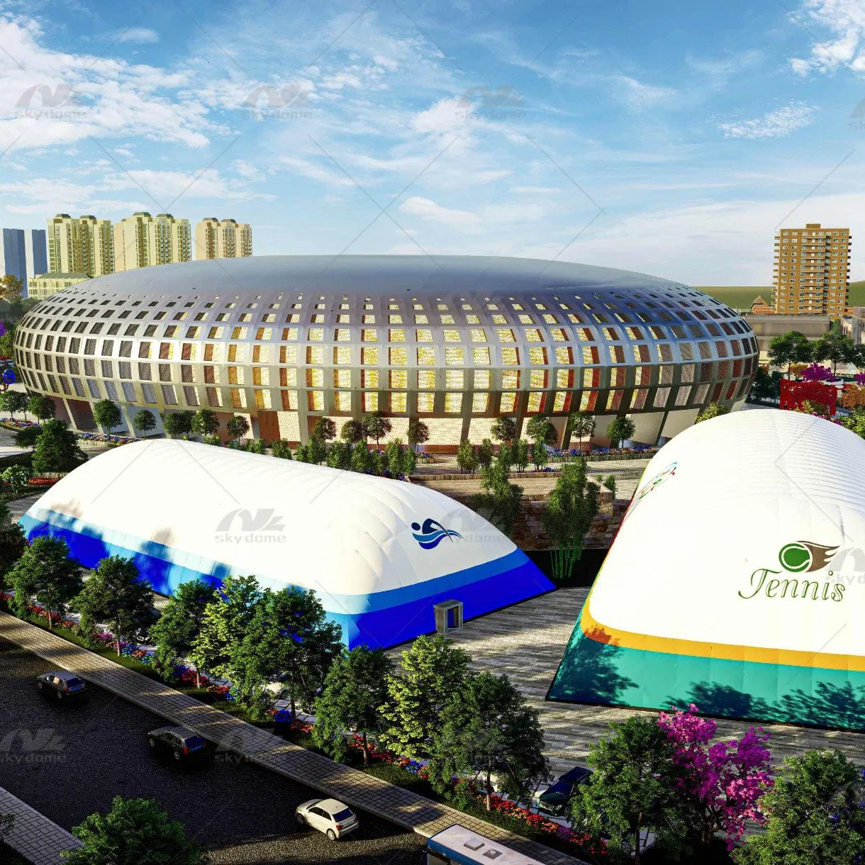 Sports Air-Supported Membrane for Exercise