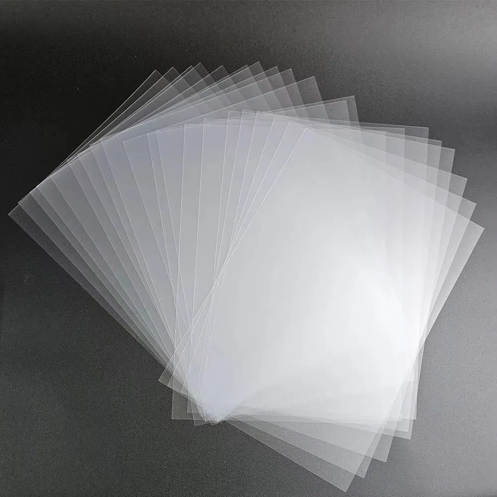 High-Quality Transparent Holographic Overlay Film for PVC Cards