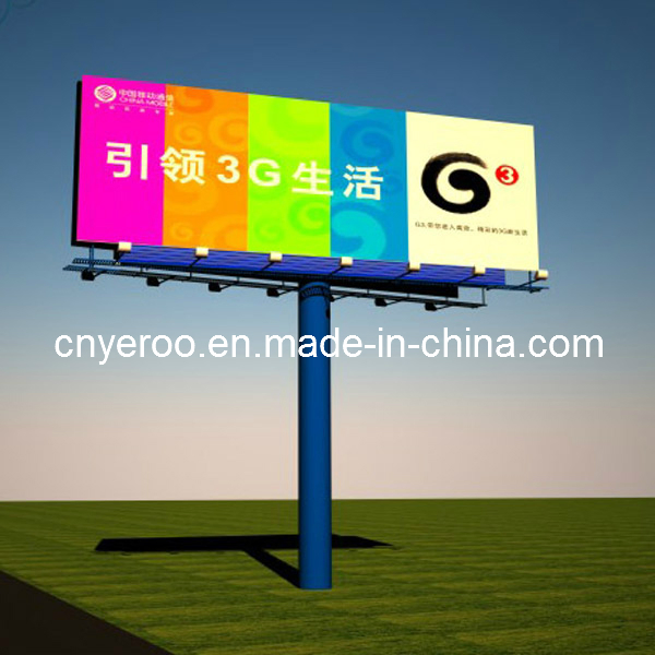 Outdoor Free Standing V-Shap Steel Billboard Advertisement