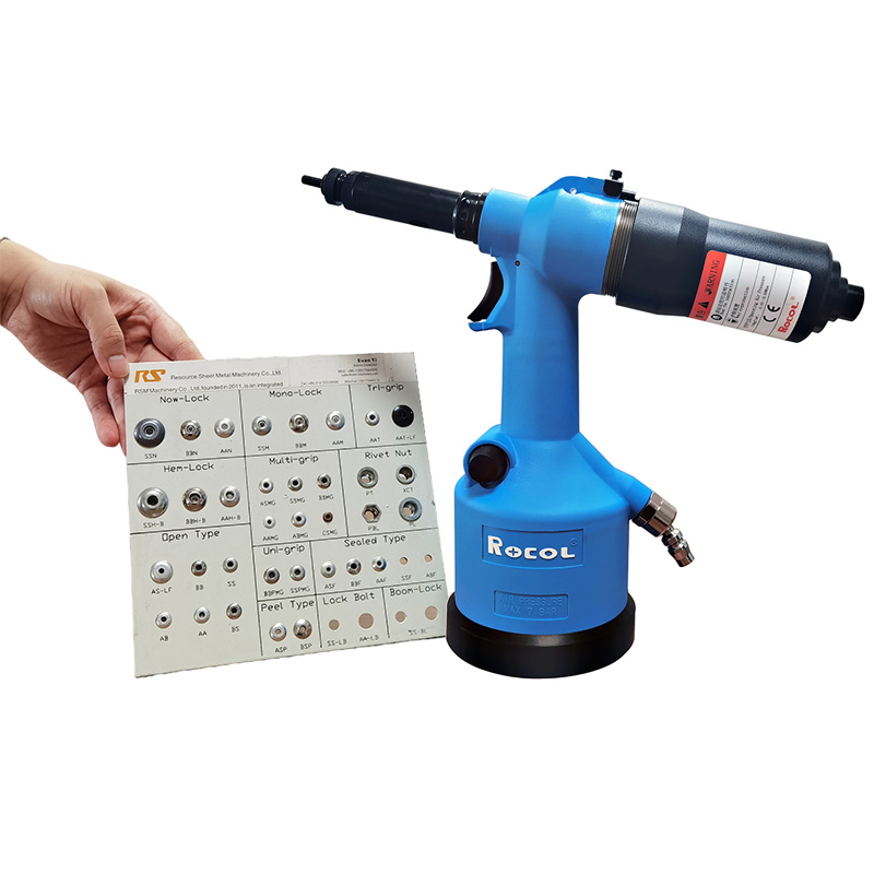 Customized Blue/Red with CE Automatic Pneumatic Rivet Nut Tool