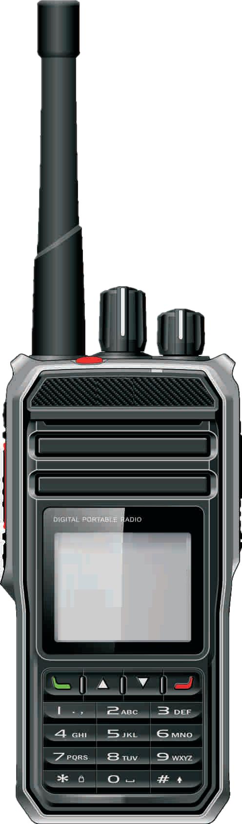 Портативная тактическая рация с GPS и SMS
