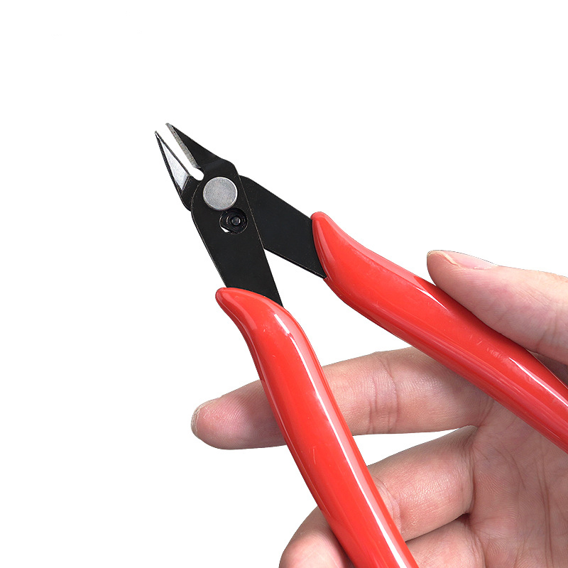 Nipper, Plastic Model Tools for Beginners, Sharp Blade Gundam Nipper with Non-Slip Grip, Spure Cutter for Electronics, Gunplay Model Building