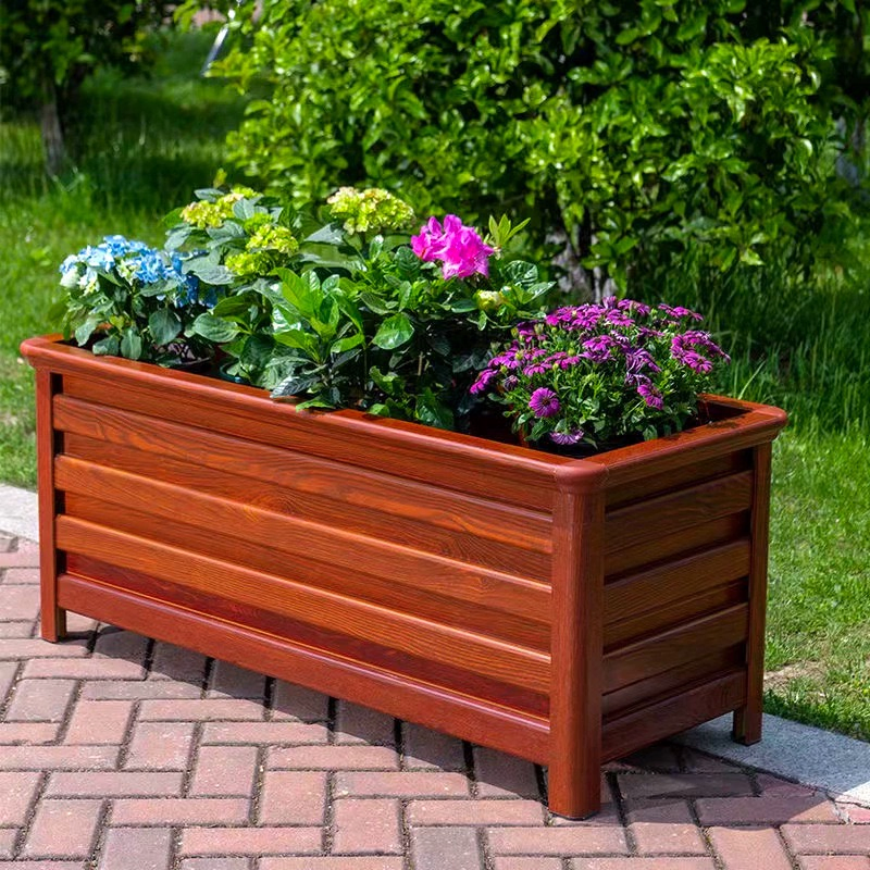 Elegant Aluminum Planter Box Collection for Trendy Outdoor Spaces