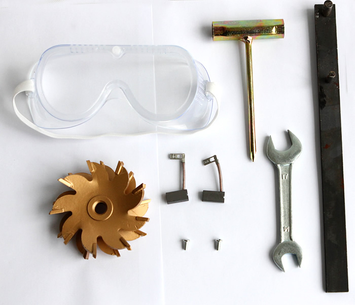 Tolhit 1100W 30mm Small Portable Drywall Chaser Cutter Electric Wall Grooving Machine