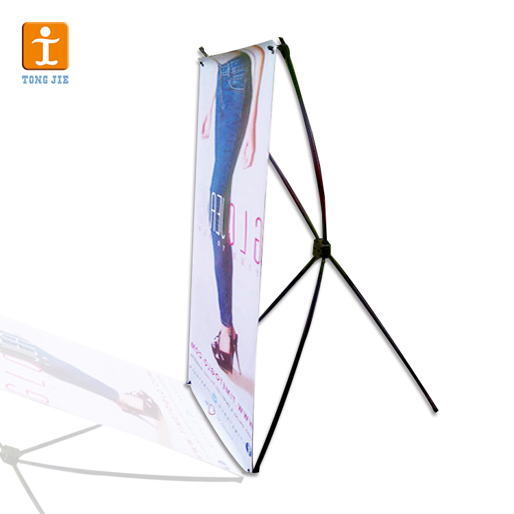 Customized Economic Fiber Frame X Stand Banner for Promotion