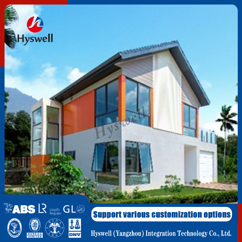Hyswell Customized Luxury Flat Pack Container House with Toilet for Modern Living