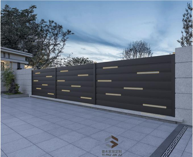 Outdoor Aluminum Handrail Metal Modern Balcony Railing Guardrail