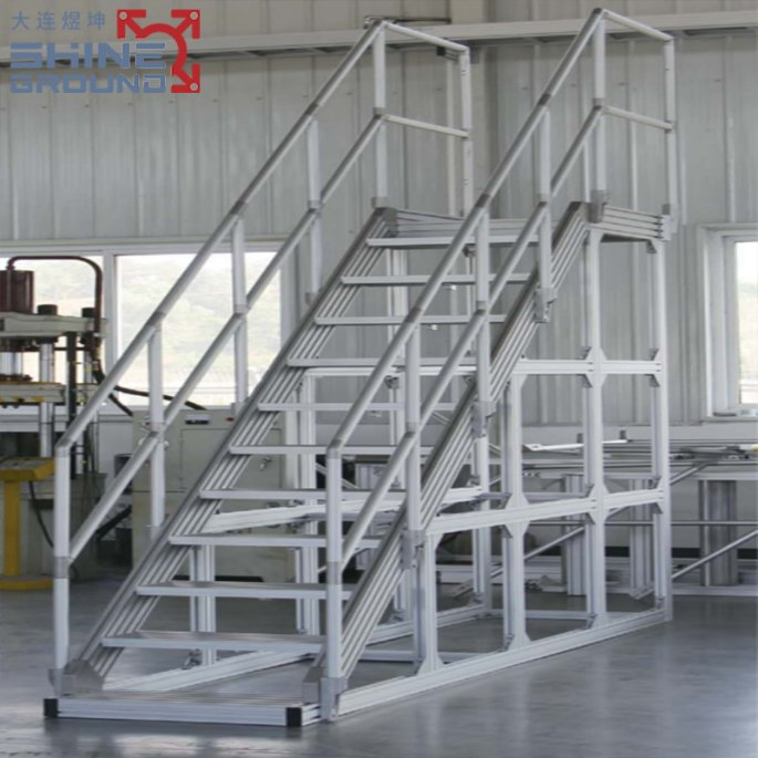 Lightweight Aluminium Frame Work Platform for Easy Access