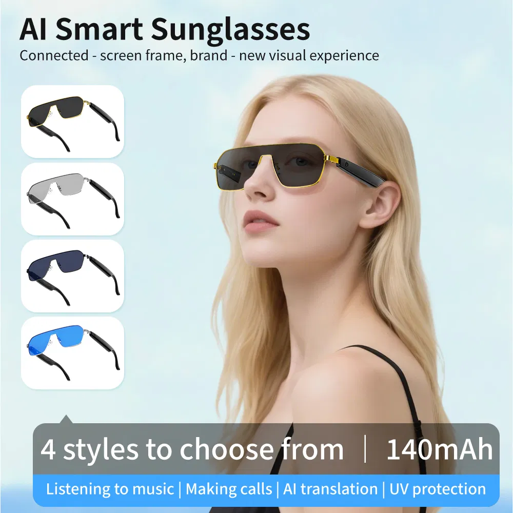 Умные очки Ai с поддержкой языков и поляризацией