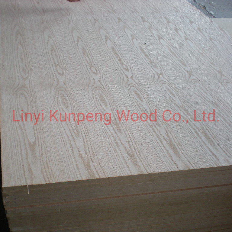 Natural Beech/Okoume/Oak/Teak/Sapeli Veneer Faced/Laminated MDF Board for Furniture
