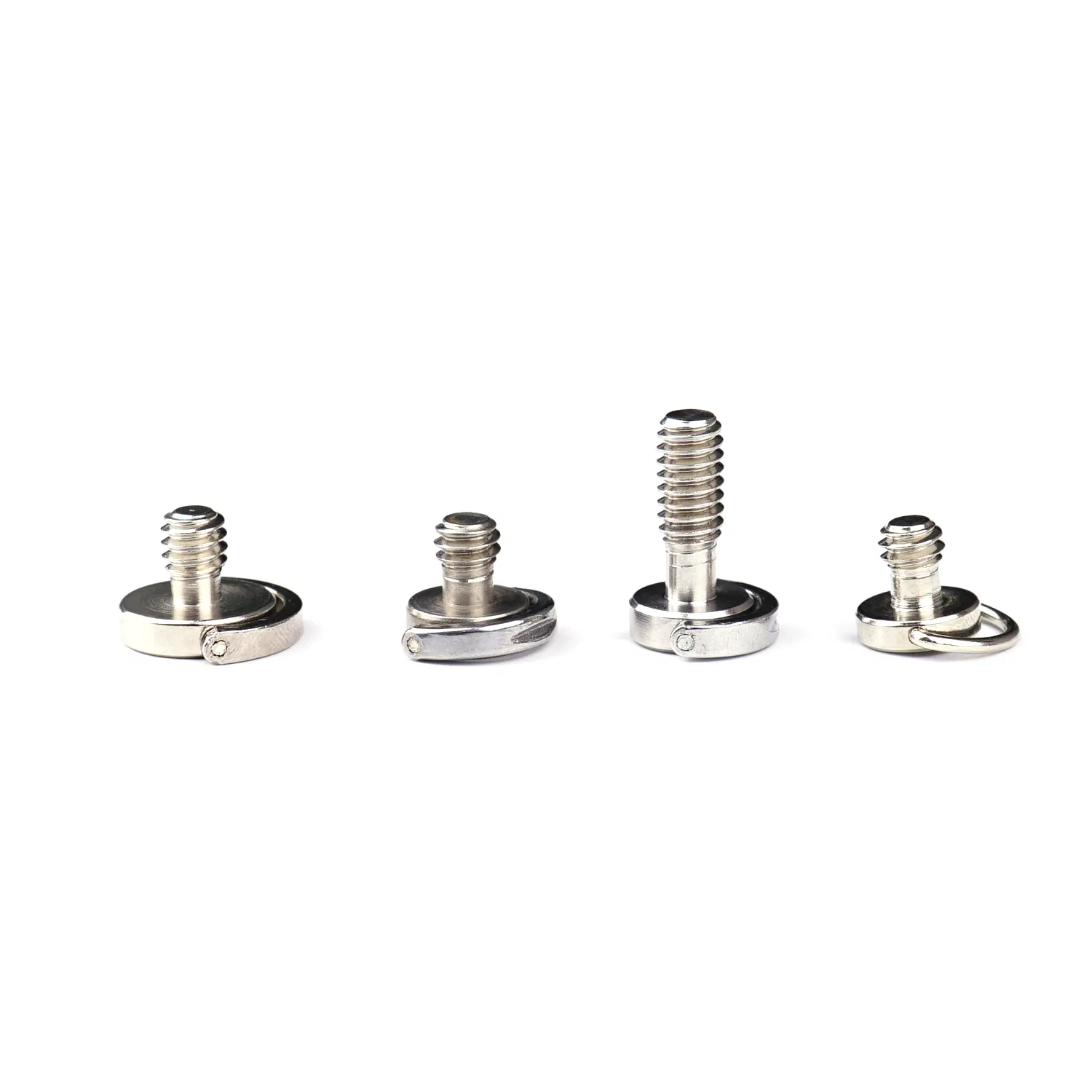 Metal Fabrication Custom 1/4 D-Ring Camera Screw Stainless Steel Hidden Camera Screw Camera Tripod Mounting Screws