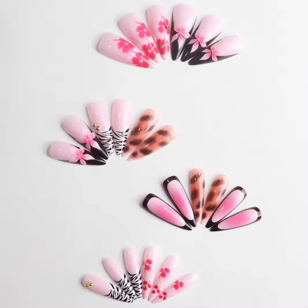 Sturdy Shiny Different Shapes Classy Press on Nails