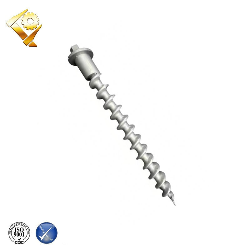 Винтовой анкер для грунта, 250мм, для тентов и навесов