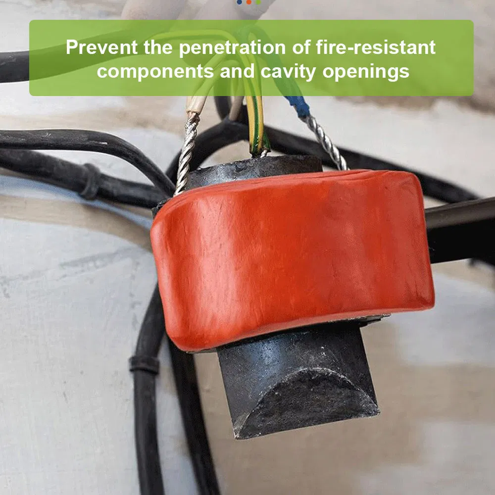 Pipe Wrap Fireproofing Fire Barrier Intumescent Fireproof Putty Pad