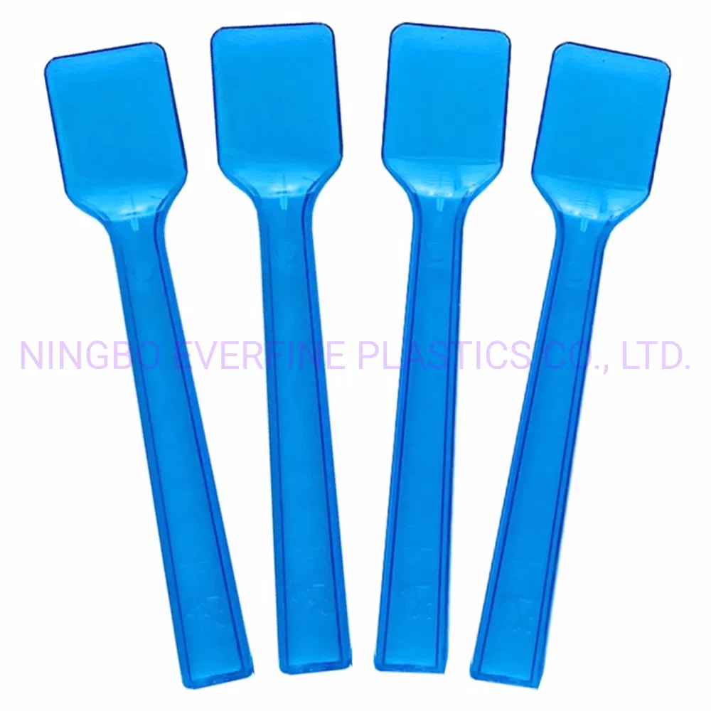 Disposable Plastic Gelato Spoon / Ice Cream Spoon (PS)