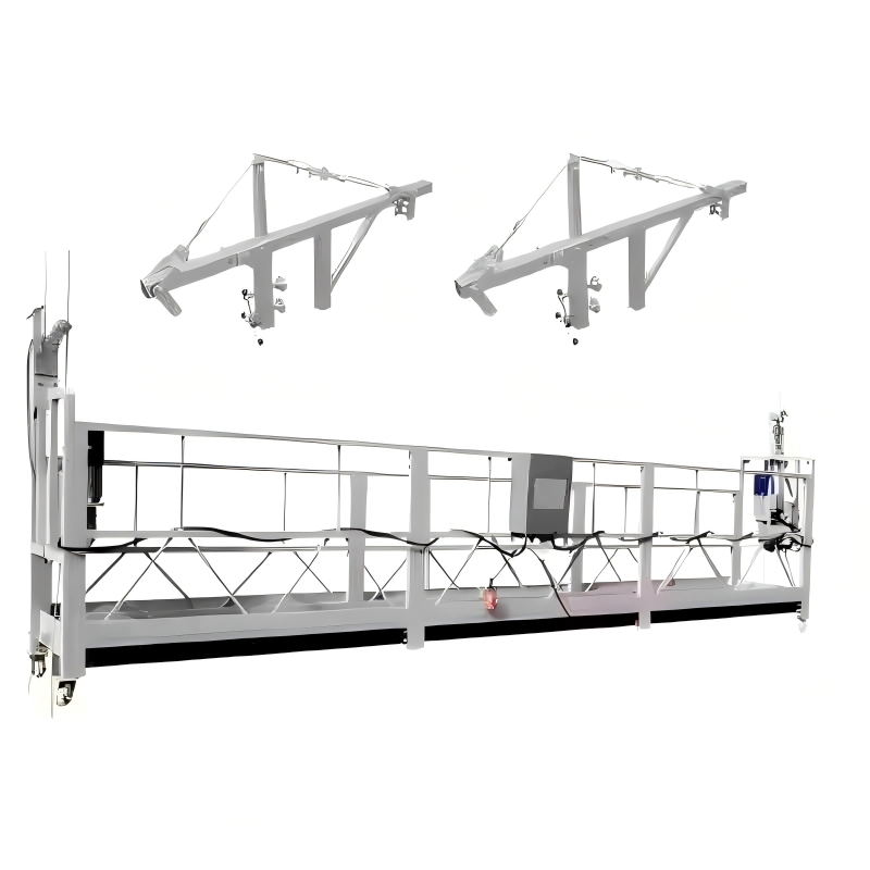 High-Rise Building Electric Window Cleaning Equipment Construction Suspended Platform