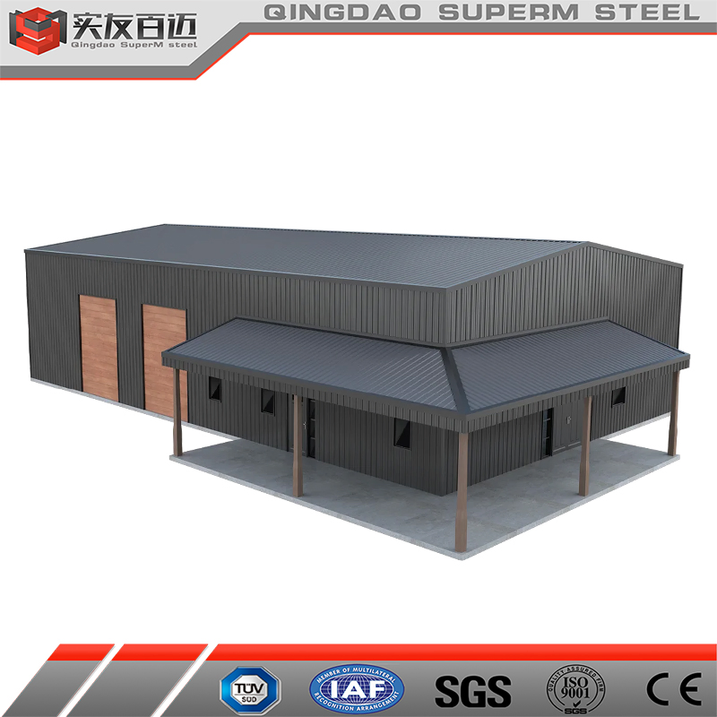 Hot Sale Prefabricated American Metal Frame Shed Buildings Light Steel Structure Barn
