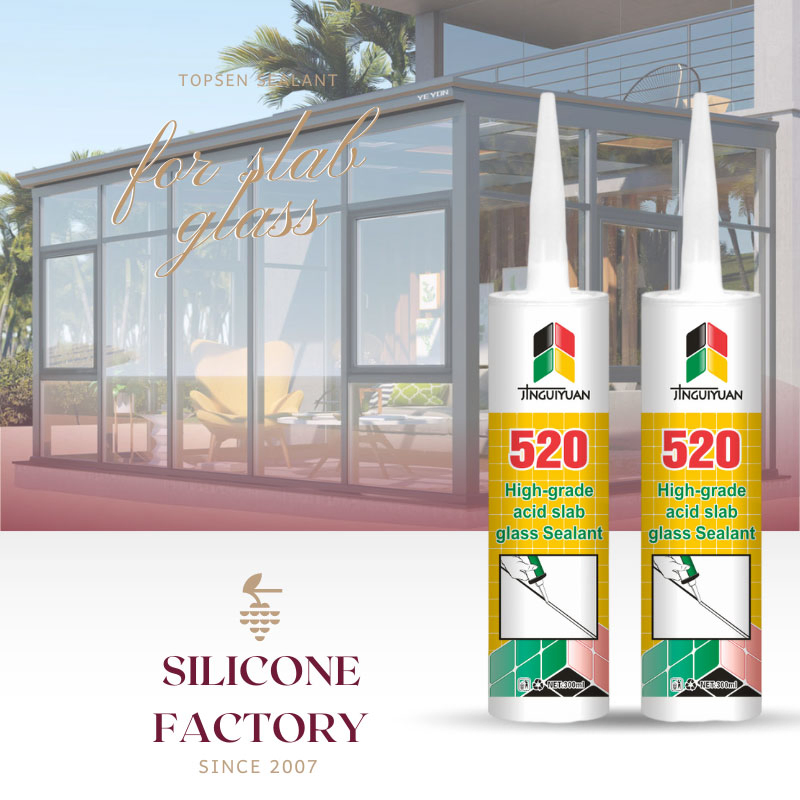 High Performance Acetic Silicone Sealant White RTV Silicone