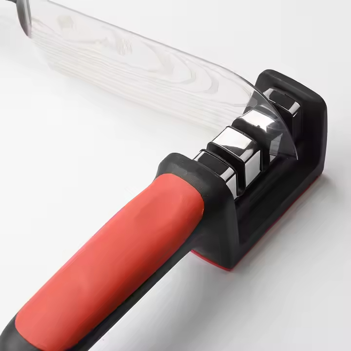 Household Quick Knife Sharpening Artifact Kitchen Knife Grinding Stone Bar Gadget for Knife Rod Grinding Knife Sharp Stone Tumbler Knife Sharpener