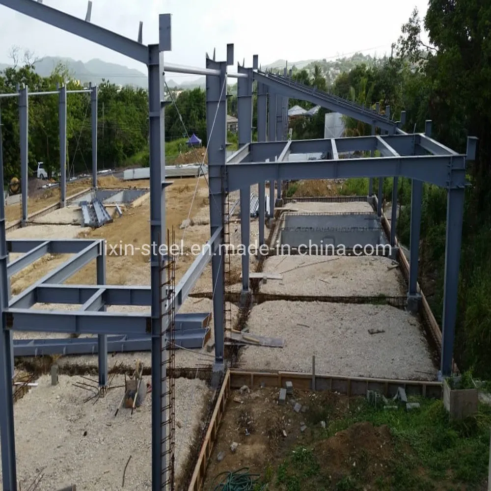 Building Steel Structure Workshop Warehouse Including Steel Sheeting Roofing Building