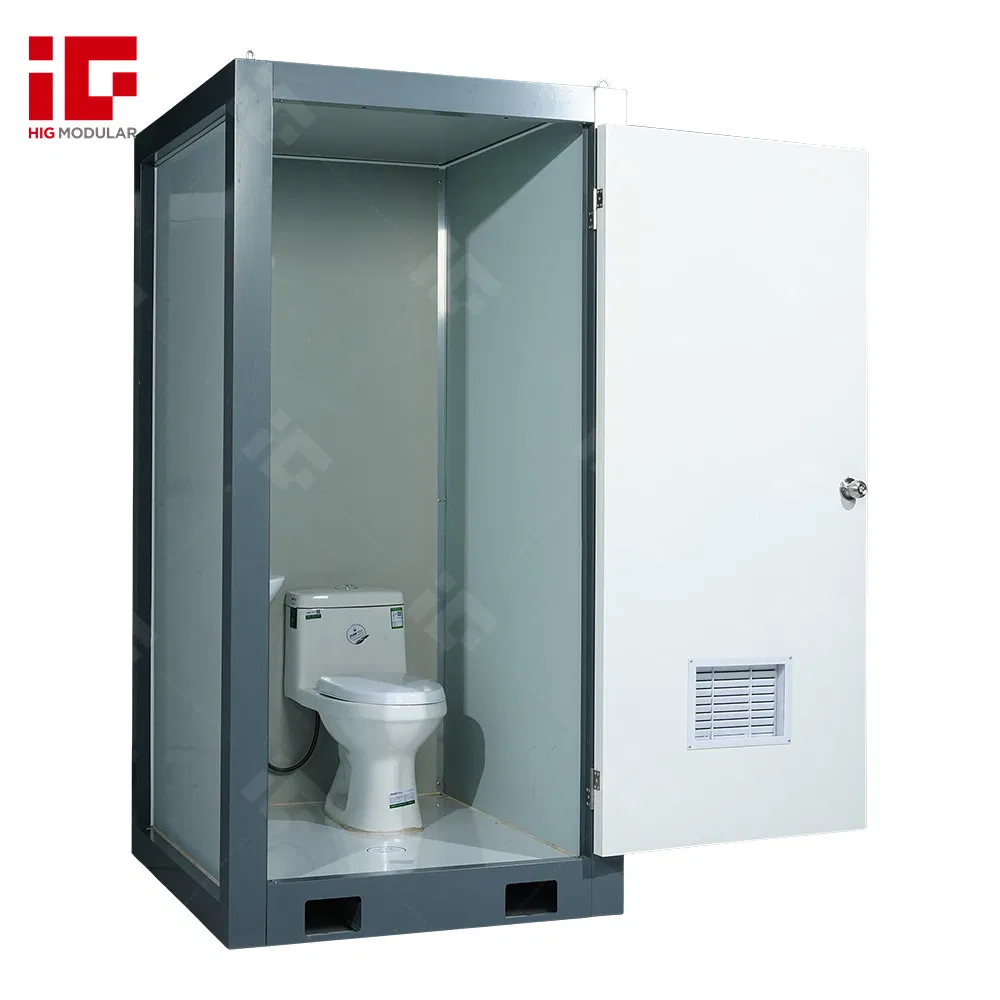 Outdoor Portable Toilet Shower Portable Toilet Cabin for Construction Site