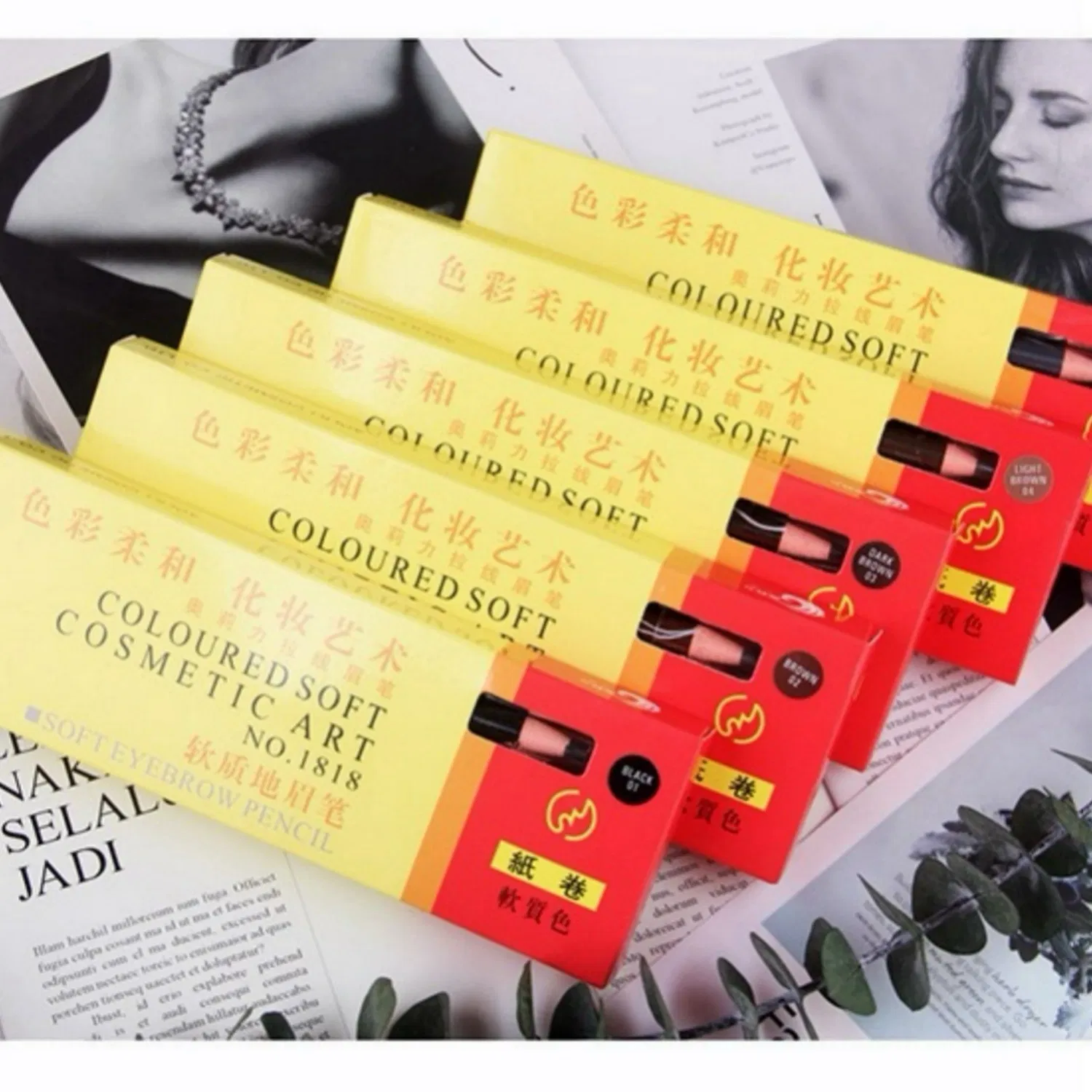 Matte Finish Eyebrow Pencil with Creamy Texture for Smooth Application on All Skin Types