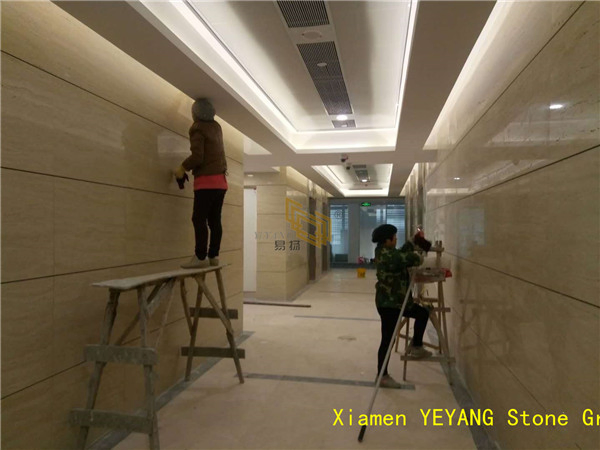 Polished Roma Sandstone Beige/White Natural Stone for Wall/Floor/Kitchen/Bathroom/Tiles