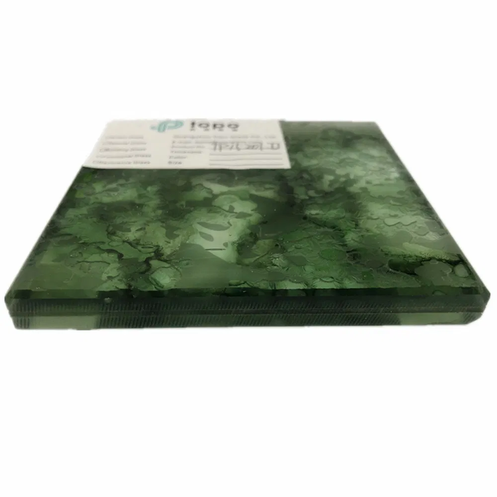 10mm Laminated Jade Wire Construction Glass (PLW-TP)